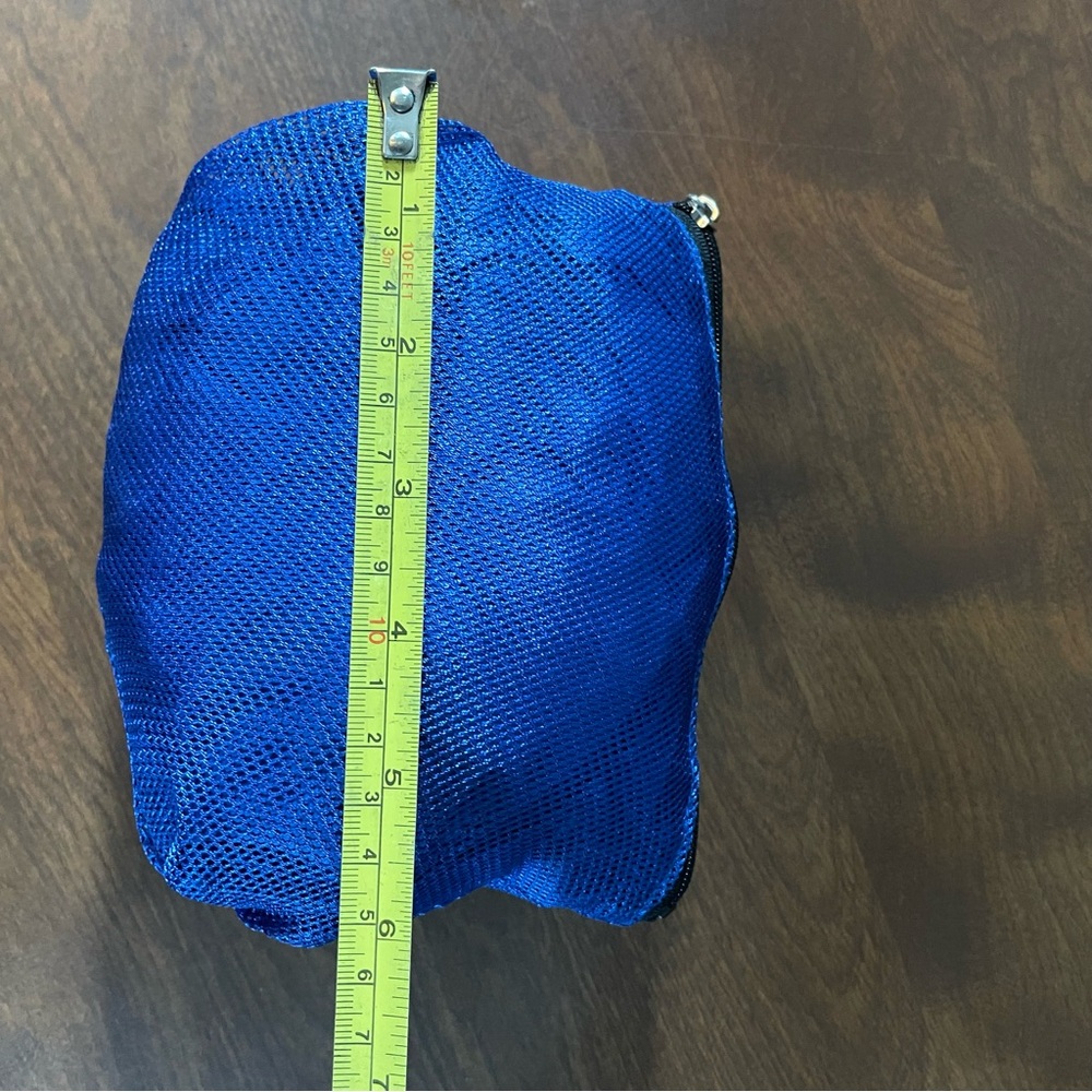 Packable Blue Women's Wind Jacket - image 3